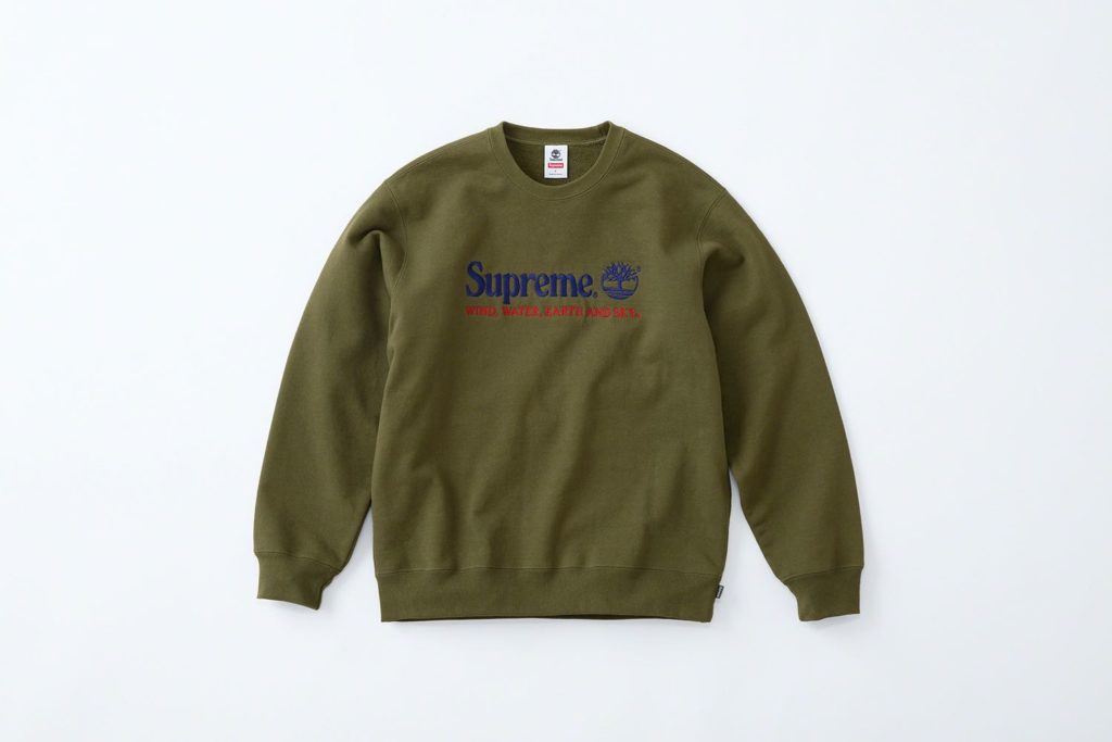 Supreme x Timberland Hoodie Green