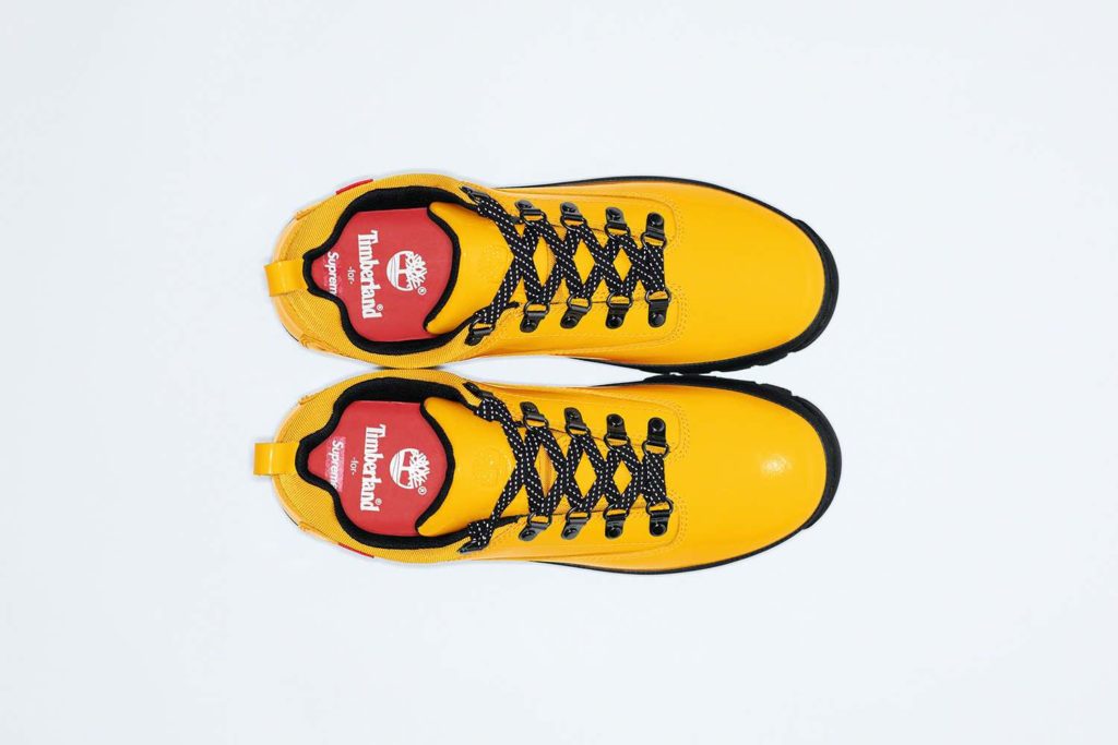 Supreme x TImberland Euro Hiker Low Yellow