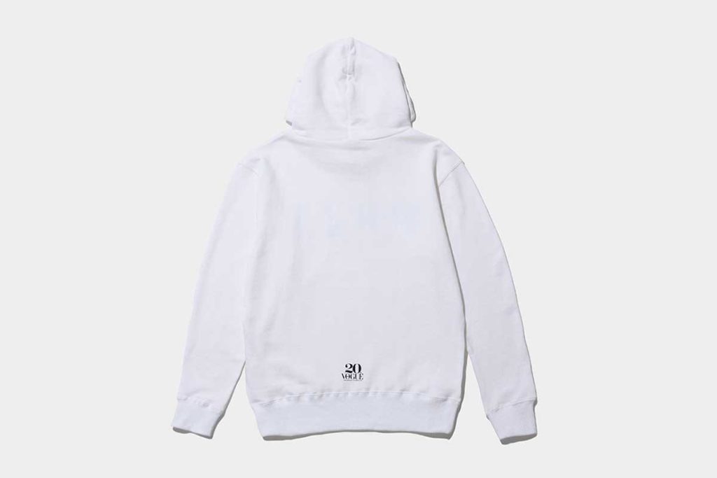 vogue-japan-the-conveni-Hoodie-White-Back