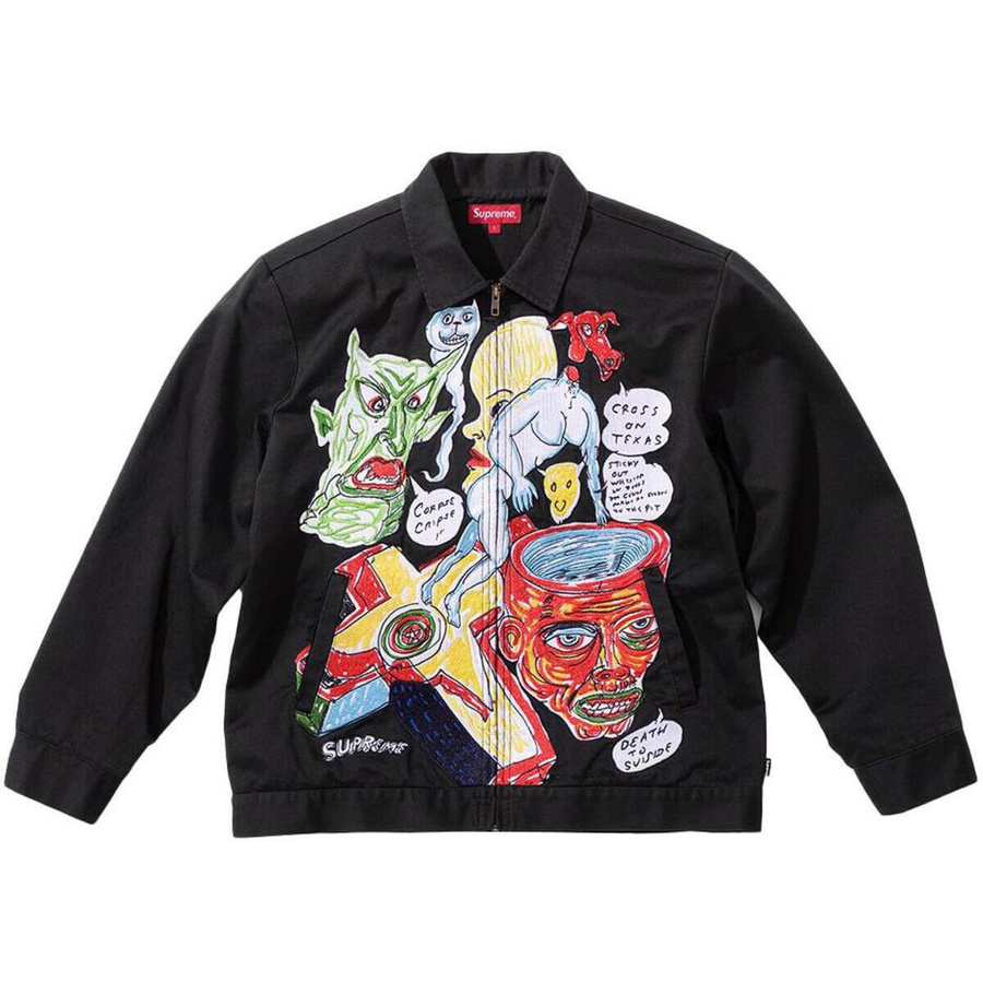 Daniel Johnston Embroidered Work Jacket 1