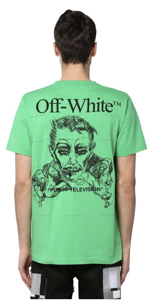 Offerte-Streetwear-Off-White-Tee-Green