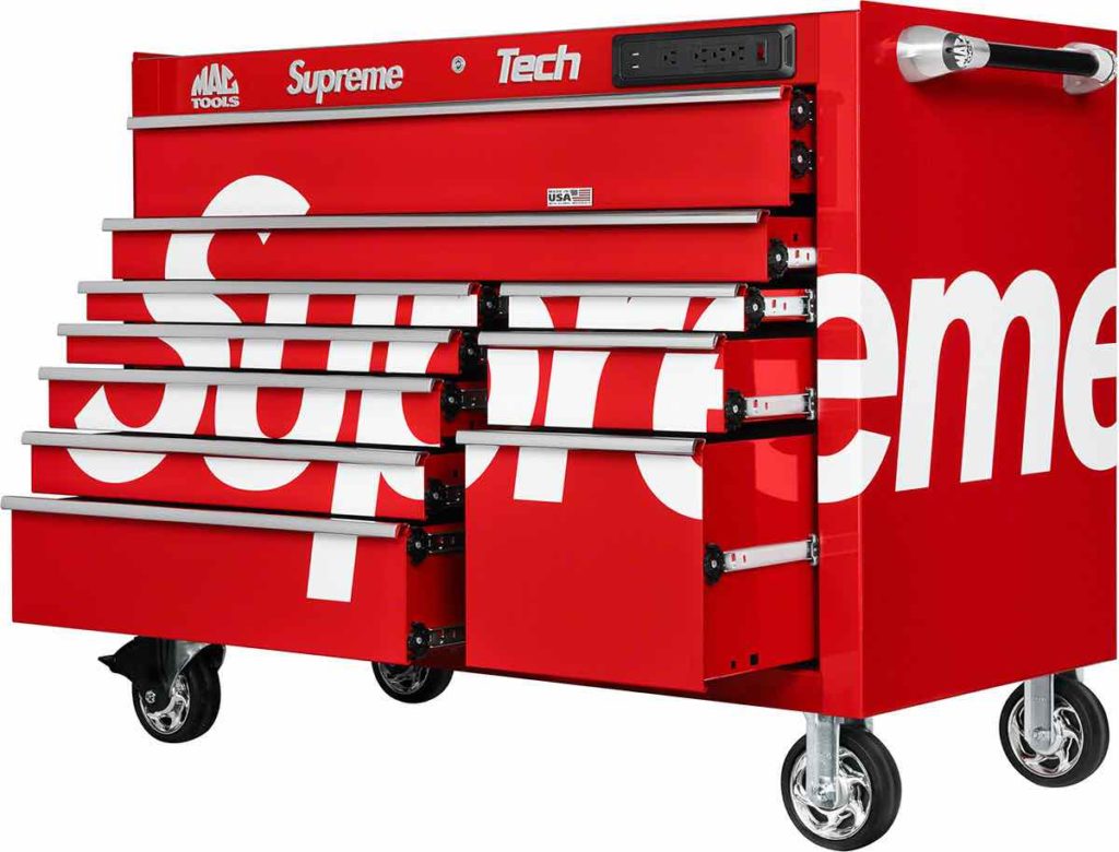 Supreme x Mac Tool Immagine Laterale