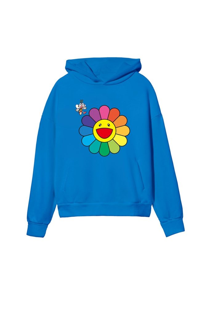 Takashi-Murakami-x-PANGAIA-World-Bee-Day-2020-Capsule-Collection-Blue-Front