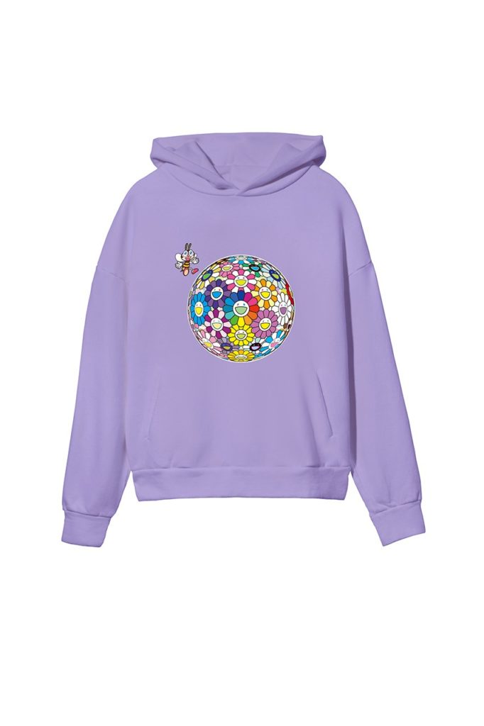 Takashi-Murakami-x-PANGAIA-World-Bee-Day-2020-Capsule-Collection-Purple-Front