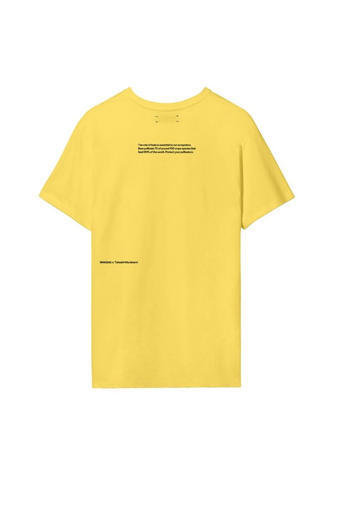 Takashi-Murakami-x-PANGAIA-World-Bee-Day-2020-Capsule-Collection-Yellow-Tee-back