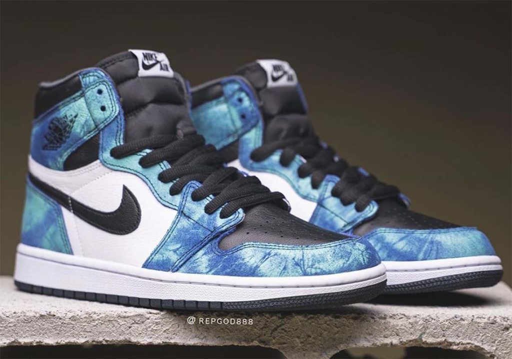 jordan retro 1 high tie dye