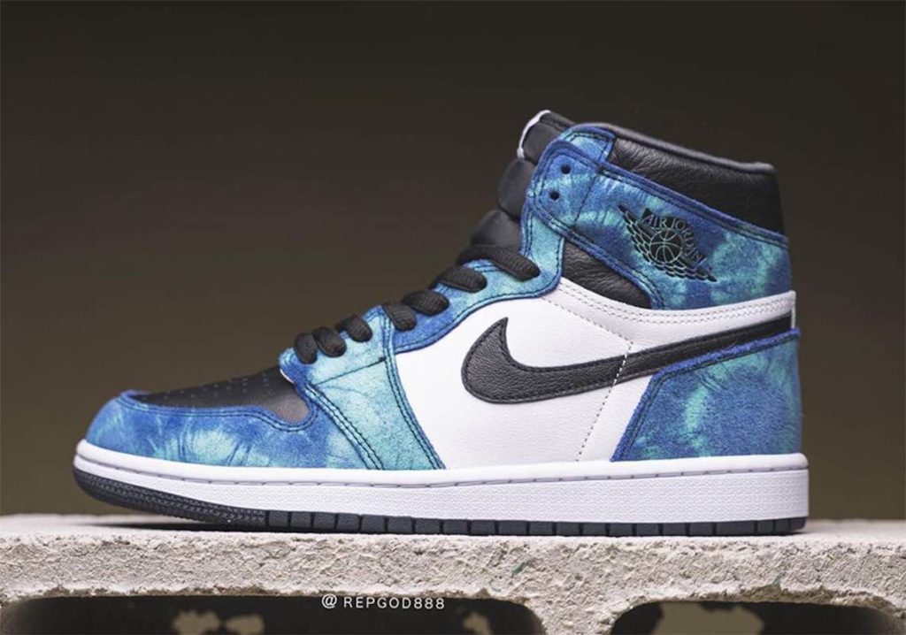 jordan retro 1 high tie dye