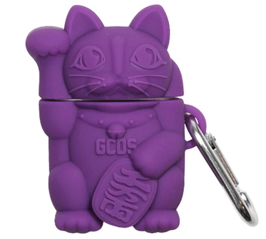 GCDS-Airpods-Cat-Cover-Streetwear-Violet