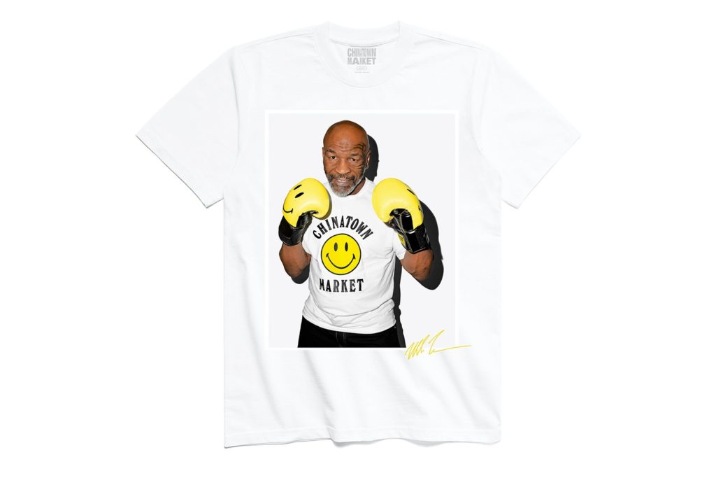 Mike Tyson x Chinatown Market Tee Stampa Bianca