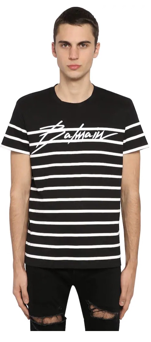 T-Shirt-Balmain-Marinaia-Saldi