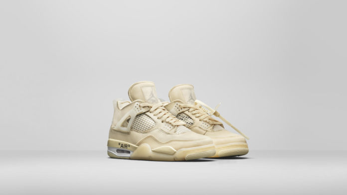 Air Jordan IV x Off-White Dove Acquistarle