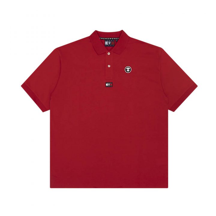 Bape-x-Tommy-Hilfiger-Polo-Red