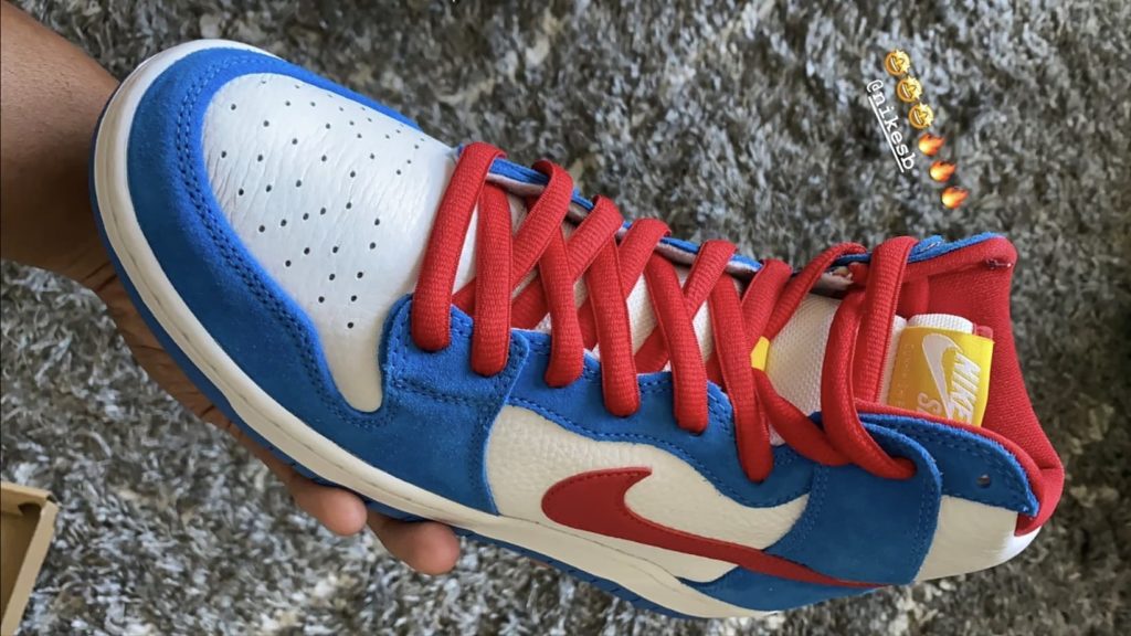 Nike-SB-Dunk-High-Doraemon-Feet