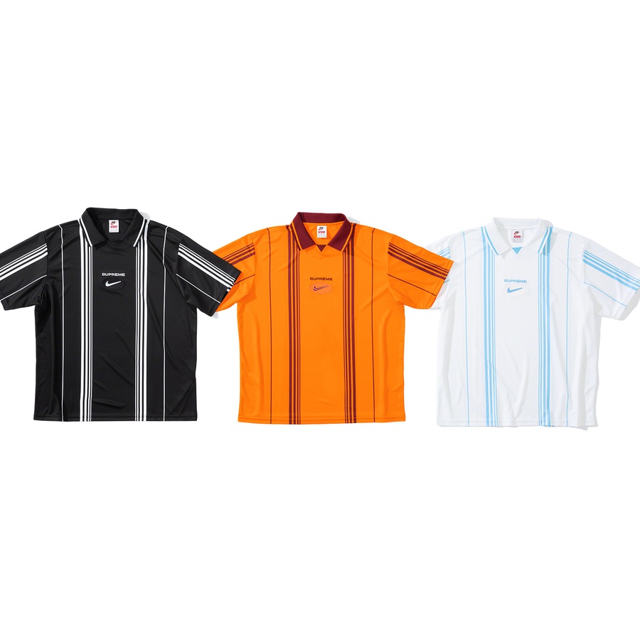 Supreme x Nike - Jewel Stripe Soccer Jersey - Week 2 - 3 Settembre 2020