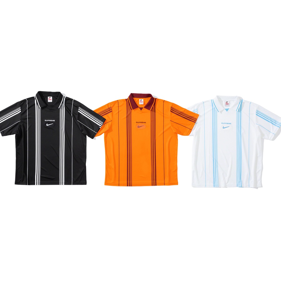 Supreme x Nike - Jewel Stripe Soccer Jersey - Week 2 - 3 Settembre 2020