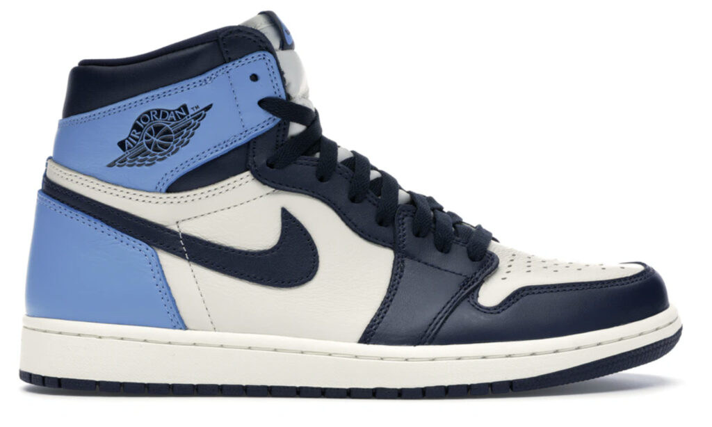 Jordan 1 Retro High Obsidian UNC