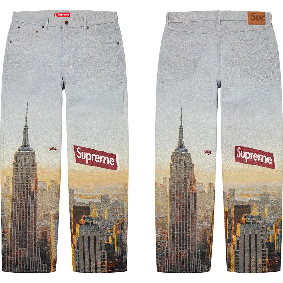 Supreme-Aerial-Tapestry-Regular-Jean -Drop-Week-12-Novembre-2020