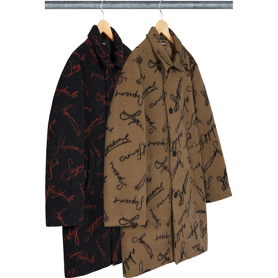 Supreme-Script-Logos-Wool-Overcoat-Drop-Week-12-Novembre-2020