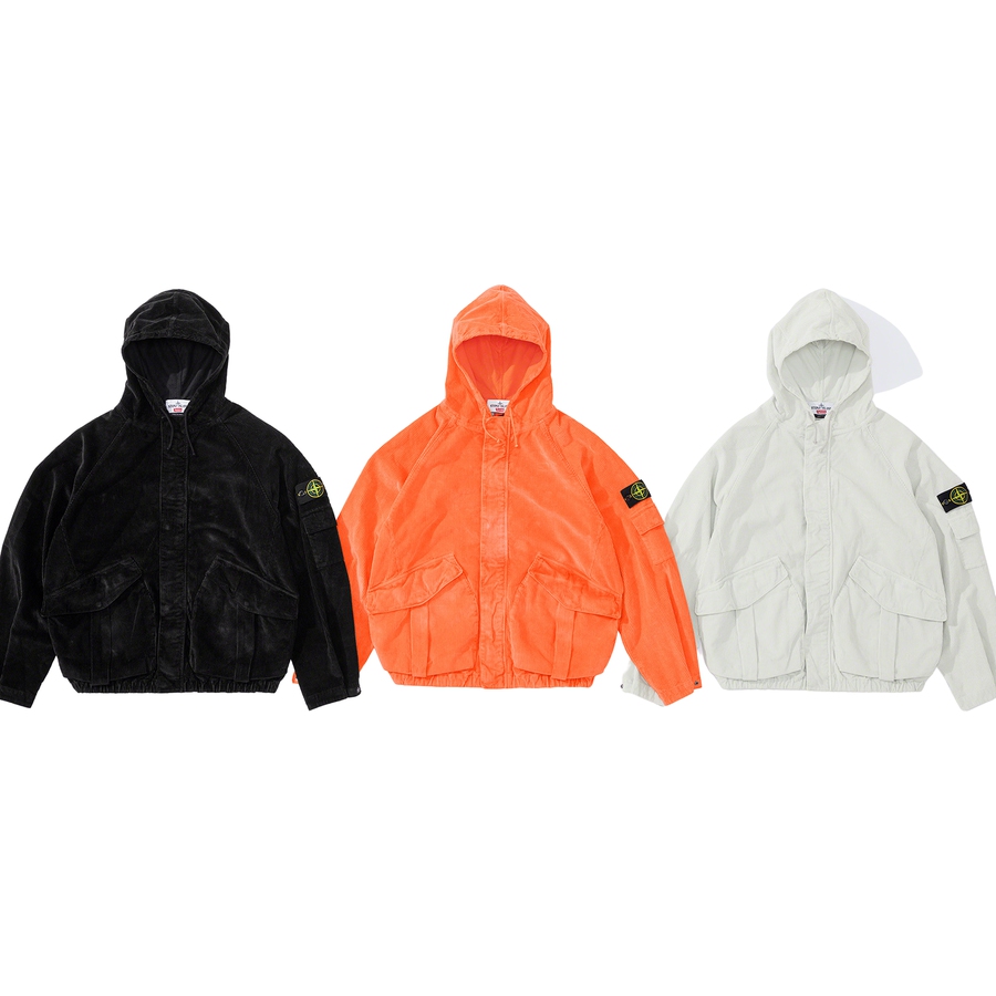 Supreme-x-Stone-Island-Corduroy-Jacket -Drop-Week-13-19-11-2020-Front