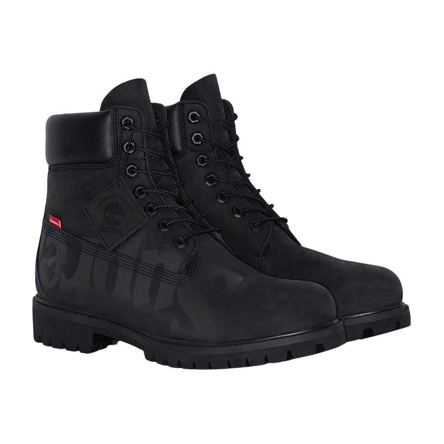 Supreme-x-Timberland-Big-Logo-6-Inch-Premium-Waterproof-Boot-Drop-Week-12-Novembre-2020-Black