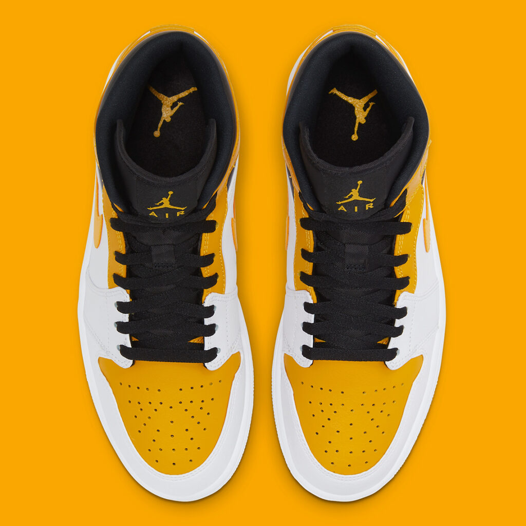 air-jordan-1-mid-university-gold-Gialle