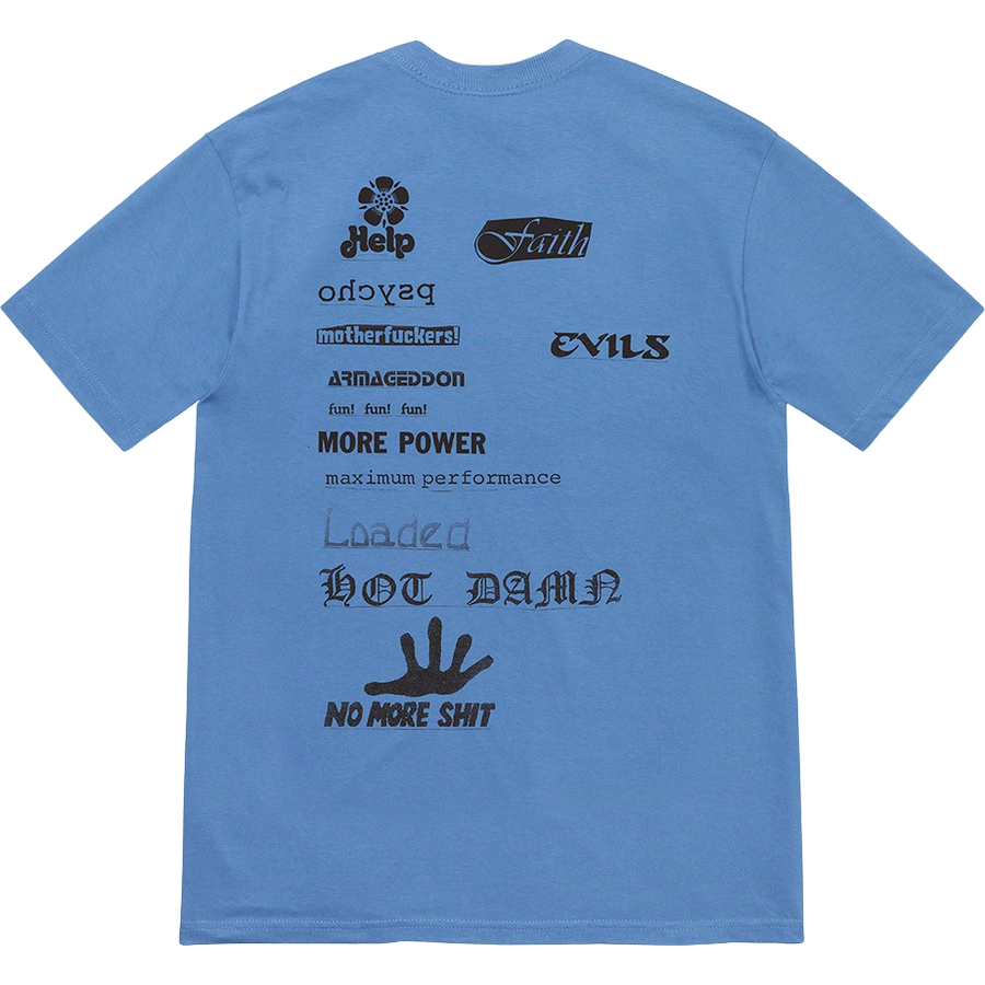 No More Shit Tee Supreme Week 17 Back