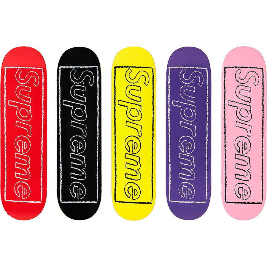 KAWS-Chalk-Logo-Skateboard-