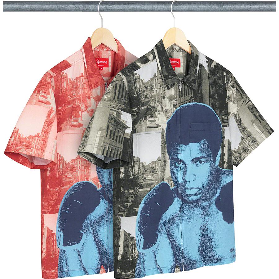 Muhammad Ali Zip Up S:S Shirt