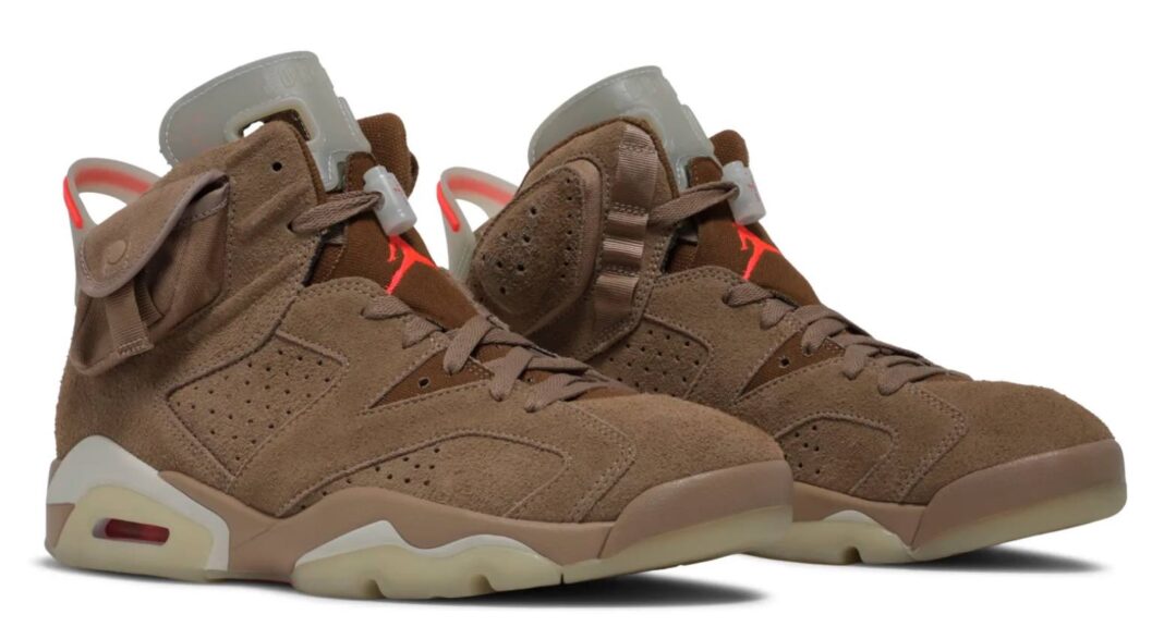 Travis Scott x Air Jordan 6 "British Khaki" Foto Ufficiali - Italianhype