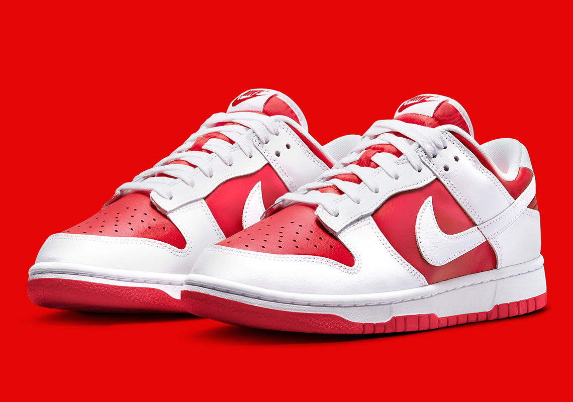 Nike Dunk Low "University Red", immagini ufficiali Italianhype