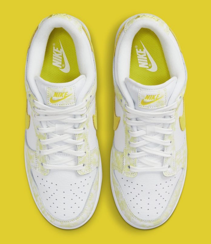 nike dunk low og w yellow strike