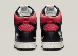 undercover x nike dunk high 1985 gym red