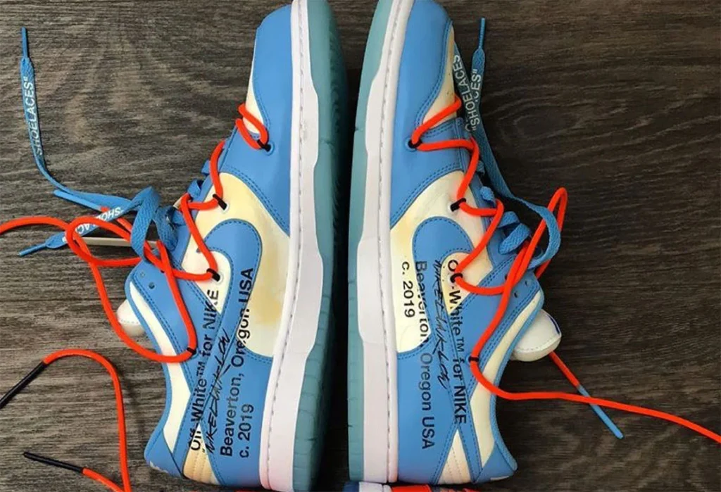 Nike per off white azzurre on sale
