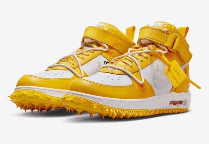 Off-White-Nike-Air-Force-1-Mid-Varsity-Maize-DR0500-101-Release-Date