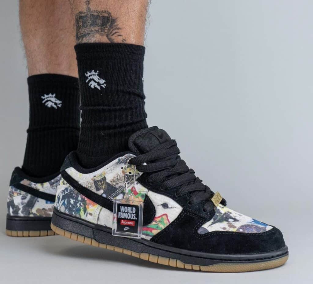 Supreme-Nike-SB-Dunk-Low-Rammellzee-FD8778-001-On-Feet-1