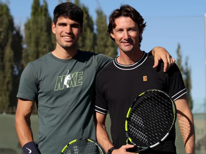 CARLOS ALCARAZ JUAN CARLOS FERRERO BABOLAT