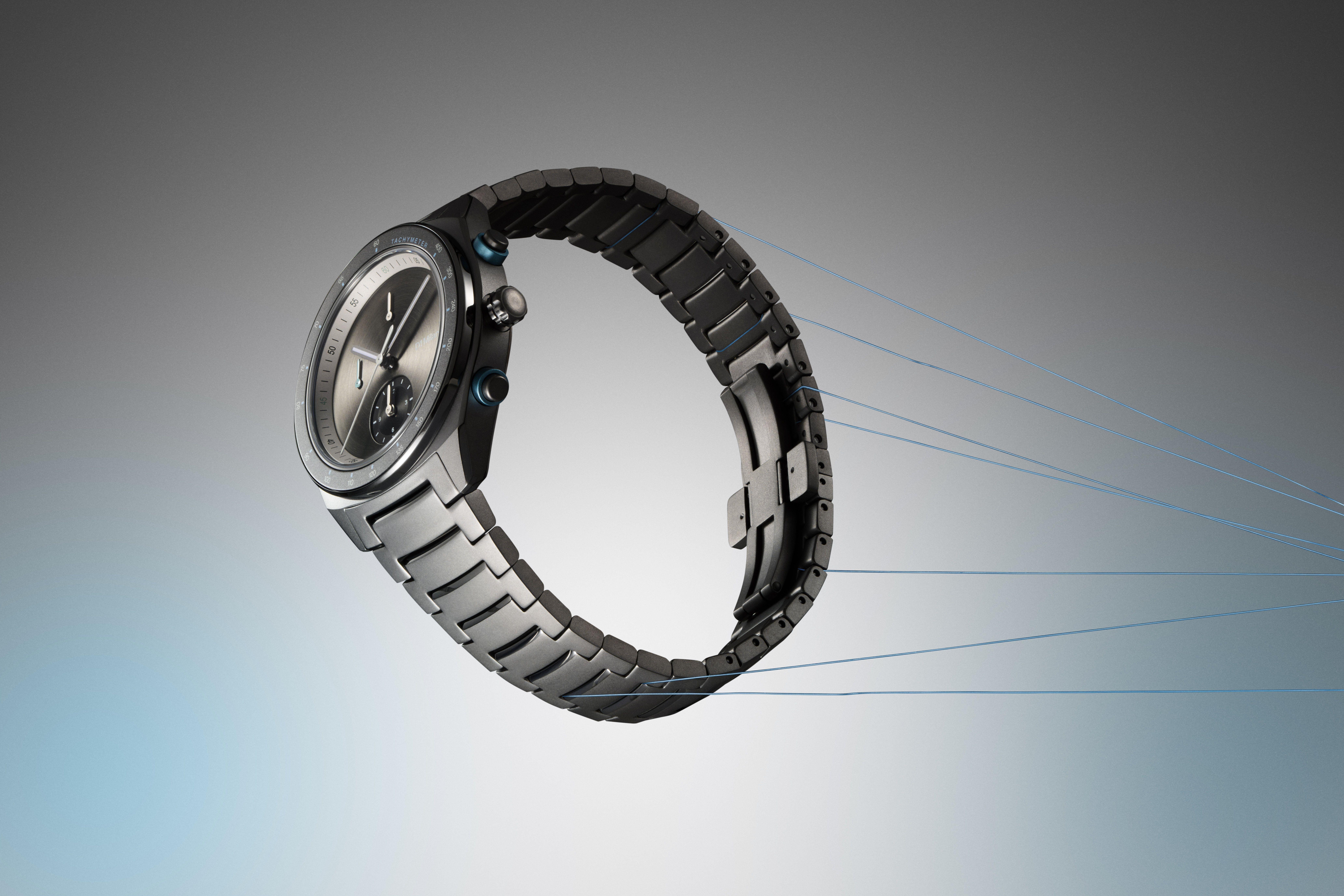 Essential Black Chronograph 40mm € 395 ambientata 1