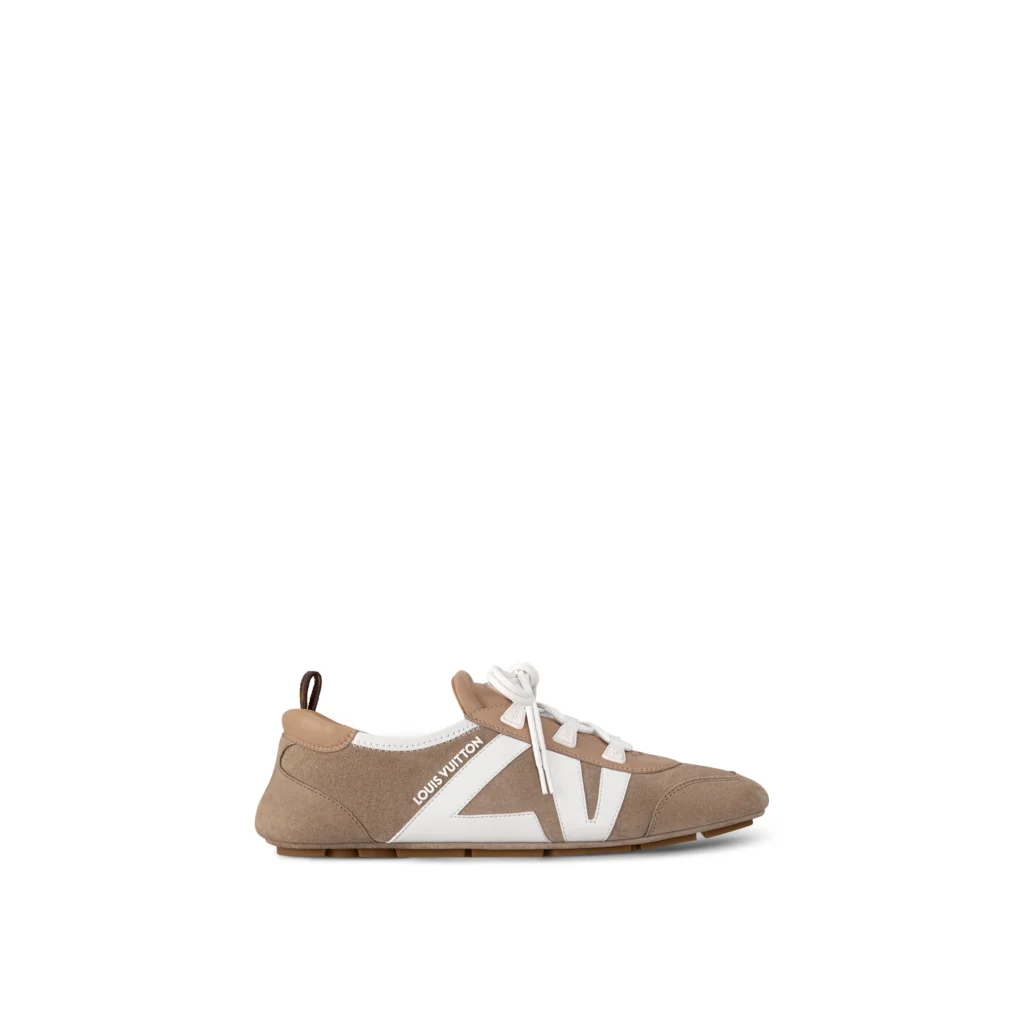 NOISETTE SUEDE LV SNEAKERINA Side view